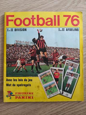 Panini voetbal 1976 beschikbaar voor biedingen