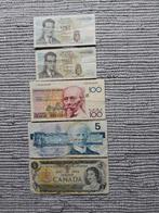 GEBRUIKTE BELGISCHE EN CANADESE TICKETS (de kavel), Ophalen of Verzenden, Bankbiljetten