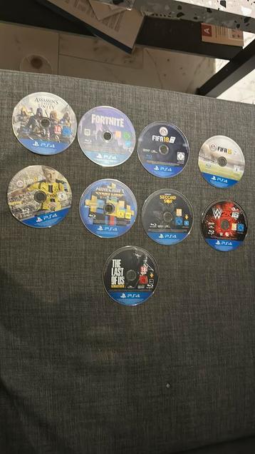 PS4 Games , zonder hoesje beschikbaar voor biedingen