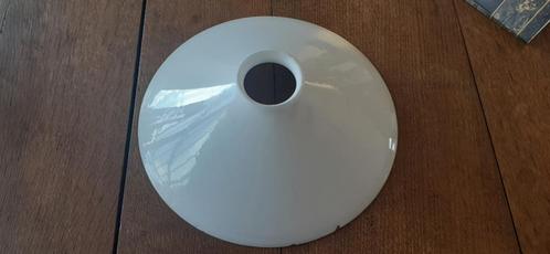 Antieke lampekap wit melkglas, Antiek en Kunst, Curiosa en Brocante, Ophalen of Verzenden