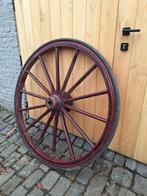 Oud koetswiel, Tuin en Terras, Tuinwanddecoratie, Ophalen