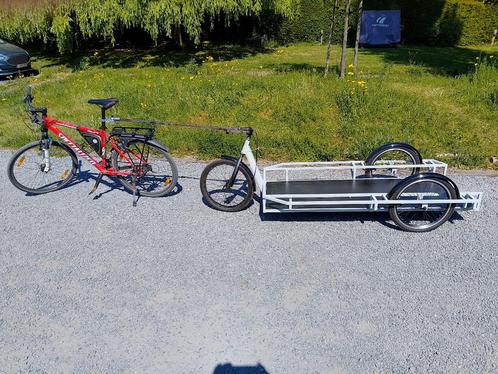 carla trailer crowd, Fietsen en Brommers, Fietsaccessoires | Aanhangwagens en Karren, Zo goed als nieuw, Bagagekar, Ophalen