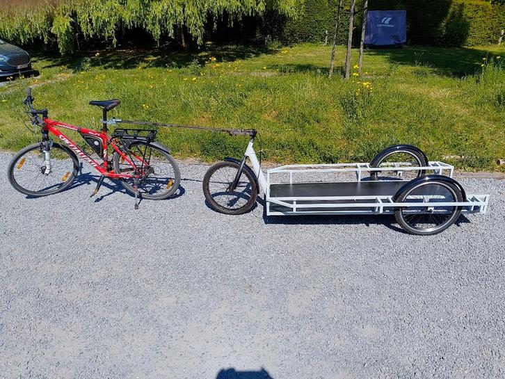 carla trailer crowd, Fietsen en Brommers, Fietsaccessoires | Aanhangwagens en Karren, Zo goed als nieuw, Bagagekar, Ophalen