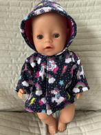 401. Babyborn: Nieuwe softshell  jas met unicorns, Ophalen of Verzenden, Nieuw, Babypop