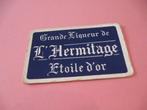 1 oude losse speelkaart Liqueur L'Hermitage (97), Collections, Cartes à jouer, Jokers & Jeux des sept familles, Comme neuf, Carte(s) à jouer