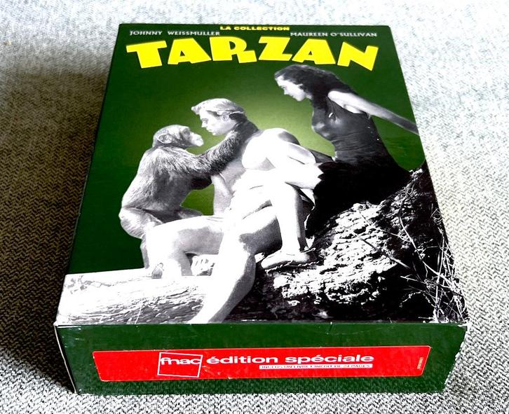 "TARZAN" (12 FILMS)  7 DVD + Livret // Édition Spéciale FNAC, CD & DVD, DVD | Classiques, Comme neuf, Action et Aventure, Avant 1940