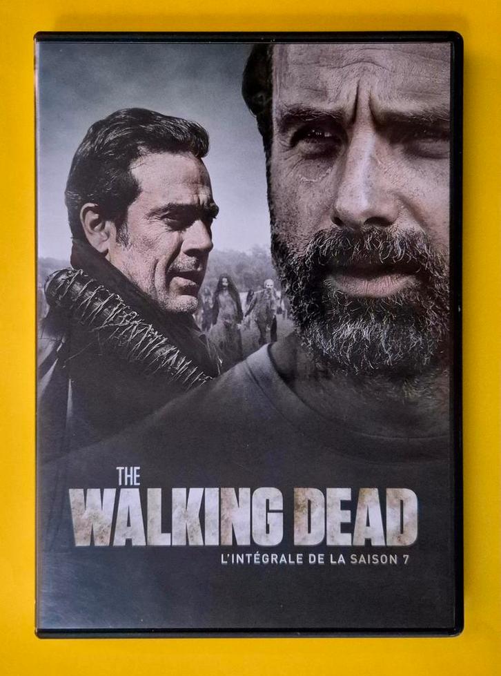 6x DVD Intégrale saison 7 - The Walking dead - V2, Cd's en Dvd's, Dvd's | Tv en Series, Zo goed als nieuw, Horror, Vanaf 16 jaar