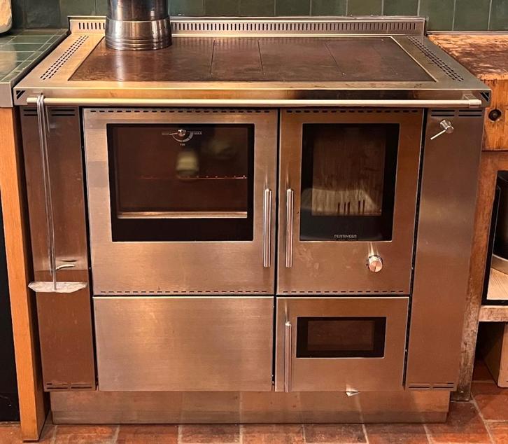 Cuisinière à bois hydro PERTINGER, Elektronische apparatuur, Fornuizen, Gebruikt, Tussenbouw, 60 cm of meer, Ophalen