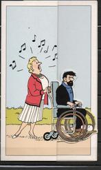 Carte postale : Hergé : Tintin - BASF - Système pop up, Ophalen of Verzenden