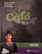 CQFD maths 4e secondaire manuel, fiche d'ex et corrigé, Livres, Enlèvement ou Envoi, Comme neuf