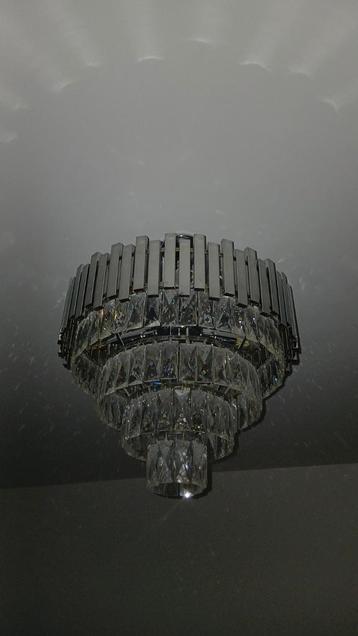 2x Prachtige kristallen lampen/lusters, Enlèvement