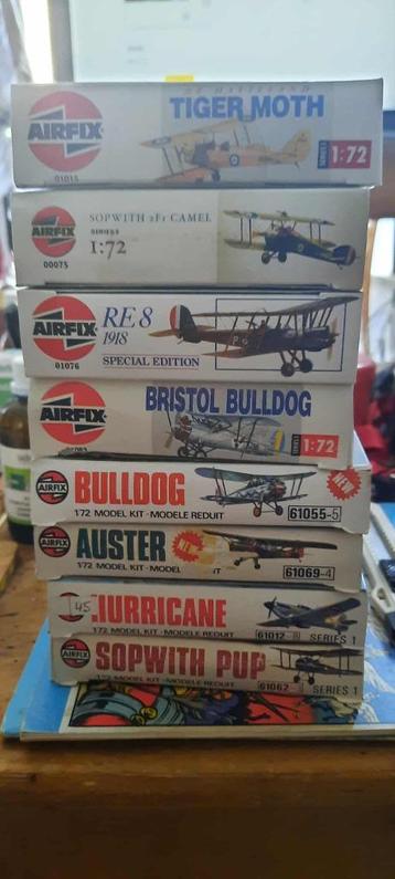 x8  airfix 1/72 airforce beschikbaar voor biedingen