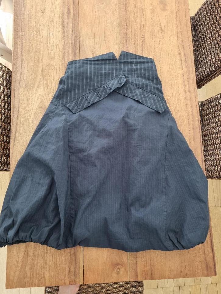 Jupe Sarah Paccini taille 38, Kleding | Dames, Rokken, Zo goed als nieuw, Blauw, Onder de knie, Ophalen of Verzenden