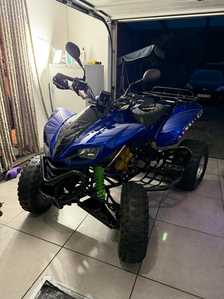 Kawasaki KFX 700 MET PAPIEREN! VASTE PRIJS!!, Motoren, Quads en Trikes, 12 t/m 35 kW, 2 cilinders, Ophalen