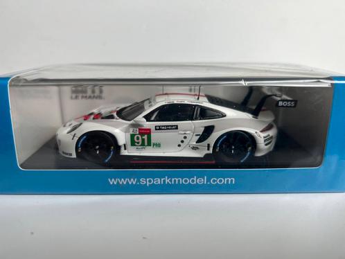 Spark 1:43 Porsche 911 RSR #91 24h Le Mans 2021 GTE-Pro, Hobby en Vrije tijd, Modelauto's | 1:43, Nieuw, Auto, Overige merken
