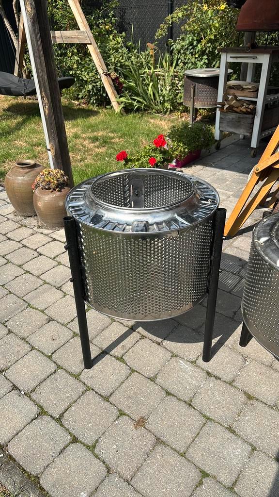 Vuurkorf wastrommel, Tuin en Terras, Vuurkorven, Nieuw, Vuurkorf, Ophalen