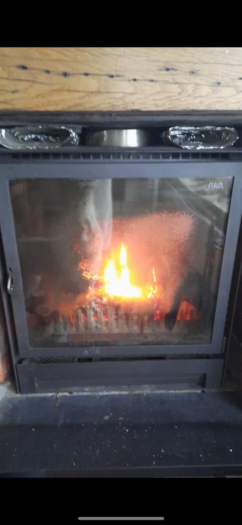 Flam open haard, Huis en Inrichting, Haarden, Gebruikt, Ophalen