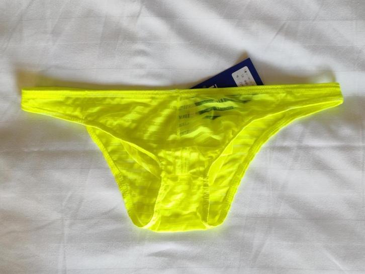 Nieuwe herenslip Neo-geel, Kleding | Heren, Ondergoed, Slip, Geel, Ophalen of Verzenden