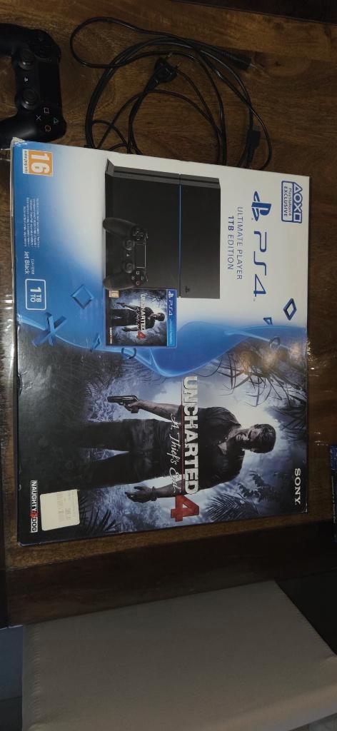 PS4, Consoles de jeu & Jeux vidéo, Consoles de jeu | Sony PlayStation 4, Comme neuf, Original, 1 TB, Avec 1 manette, Avec jeux