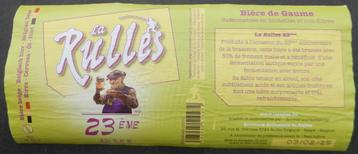 Bieretiket 23 éme Brouwerij La Rulles (10s3) beschikbaar voor biedingen
