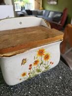 Brocante zoutpot van wildflowers, Antiek en Kunst, Ophalen of Verzenden