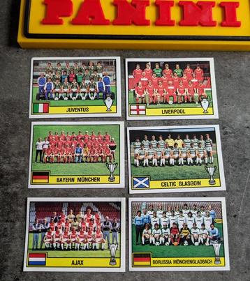 PANINI FOOTBALL 85  6 STICKERS 1985 NRS 423/428 beschikbaar voor biedingen