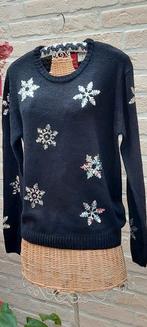 Kersttrui maat 40, Kleding | Dames, Truien en Vesten, Ophalen of Verzenden, Zo goed als nieuw, Maat 38/40 (M), Zwart