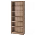 Billy bookshelf, oak, 3 80x240, Huis en Inrichting, Ophalen, 200 cm of meer, 50 tot 100 cm, Zo goed als nieuw