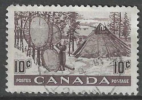 Canada 1950-1951 - Yvert 241 - Nationale Industrieen  (ST), Timbres & Monnaies, Timbres | Amérique, Affranchi, Envoi