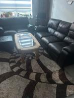 Salon cuire véritable chateou d’ax, Ophalen, Zo goed als nieuw, Leer