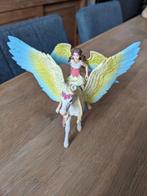 Schleich Bayala Pegasus paard met prinses, Verzamelen, Ophalen of Verzenden, Zo goed als nieuw