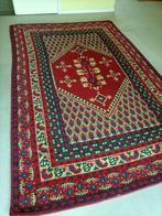 Smyrna wollen tapijt, Rouge, 150 à 200 cm, Rectangulaire, Enlèvement