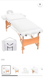 Massagetafel (wit), Sport en Fitness, Massageproducten, Massagetafel, Gebruikt, Ophalen