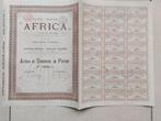 Antiek 19de eeuws aandeel Belgisch Congo, Africa, 1899, Antiek en Kunst, Curiosa en Brocante, Ophalen of Verzenden