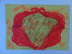5 kleuren litho Jean Messagier (1920-1999) uit 1979, Verzenden