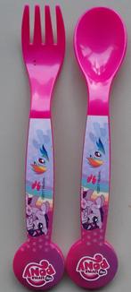 lepel en vork My Little Pony Disney, Verzamelen, Ophalen of Verzenden, Overige figuren, Zo goed als nieuw, Servies