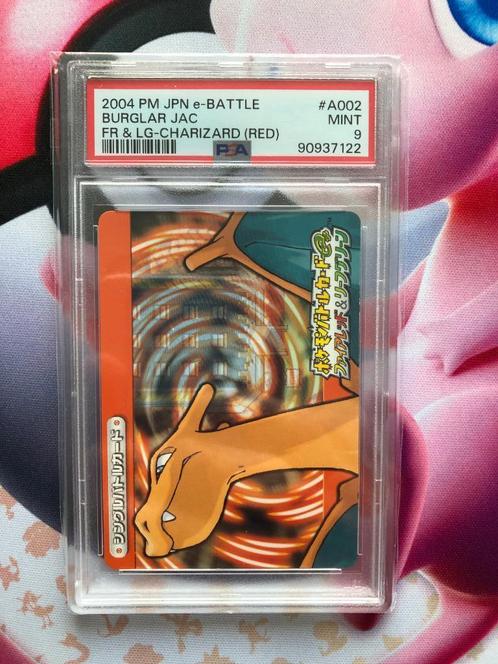 Pokemon Charizard Japanse FireRed LeafGreen e-Battle PSA 9, Hobby & Loisirs créatifs, Jeux de cartes à collectionner | Pokémon