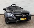 Kinder Accu Auto Mercedes C63s AMG 12v RC / Leder/ MP3, Kinderen en Baby's, Ophalen of Verzenden, Nieuw