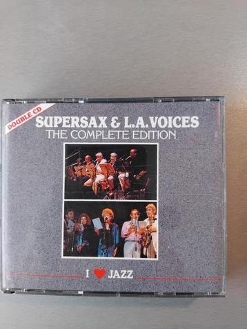 Boîte de 2 CD. Supersax et L.A. Voices. L'édition complète (