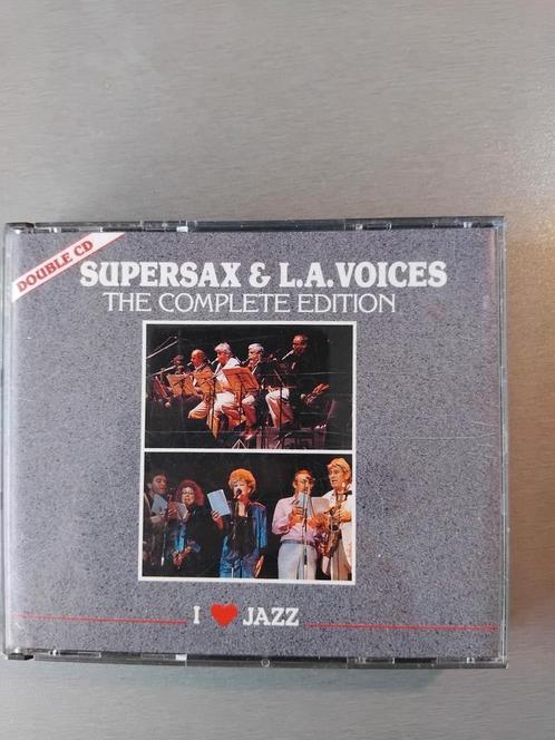 Boîte de 2 CD. Supersax et L.A. Voices. L'édition complète (, CD & DVD, CD | Jazz & Blues, Utilisé, Enlèvement ou Envoi