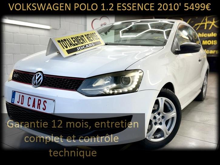VOLKSWAGEN POLO 1.2 ESSENCE ‼️GARANTIE 1 AN CTOK‼️, Autos, Volkswagen, Entreprise, Achat, Polo, ABS, Airbags, Air conditionné
