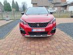 Peugeot  3008, Auto's, Zwart, Parkeersensor, Leder, 5 deurs