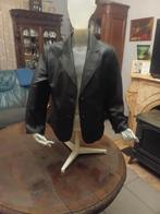 Vend veste en cuir femme prix 40 euros, Enlèvement ou Envoi, Comme neuf, Noir