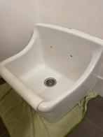 Uitgietbak Sfinx en wandkraan Tres, Bricolage & Construction, Sanitaire, Enlèvement, Comme neuf, Chrome, Robinet