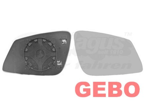 BMW F30 2012 T/M 2019 Spiegelglas Rechts 5116 7285 000, Auto-onderdelen, Spiegels, BMW, Nieuw, 6 maanden garantie, Ophalen of Verzenden