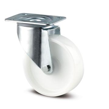 ROUE INDUSTRIELLE PIVOTANTE POLYAMIDE 160X40 MM disponible aux enchères