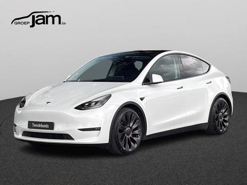 Tesla Model Y Long Range Dual Motor AWD, Auto's, Tesla, Bedrijf, Te koop, Model Y, 4x4, Alarm, Bluetooth, Centrale vergrendeling