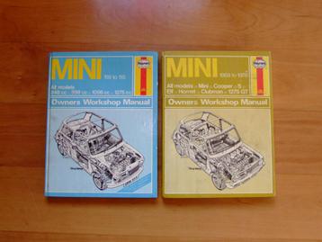 Originele Haynes AUSTIN MINI workshop manuals in het ENGELS beschikbaar voor biedingen