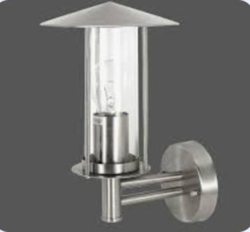 wand  buitenlamp – Staal & glas -bewegingsdetector beschikbaar voor biedingen