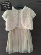 Feestkleedje met jasje, Enfants & Bébés, Vêtements enfant | Taille 134, Enlèvement ou Envoi